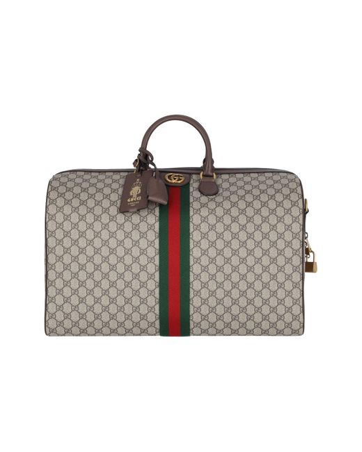 Gucci Brown 'savoy' Large Travel Bag for men