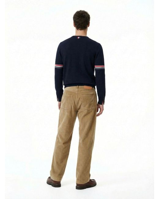 Thom Browne Blue Sweaters Cotton for men