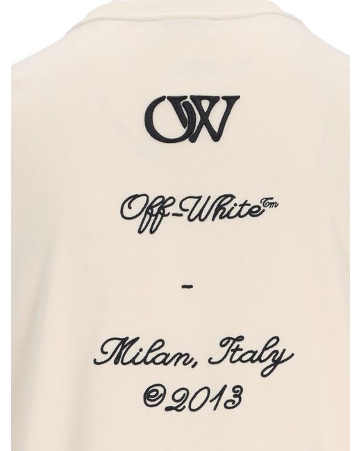 Off-White c/o Virgil Abloh White Logo T-shirt for men