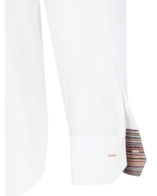Camicia Classica di Paul Smith in White da Uomo