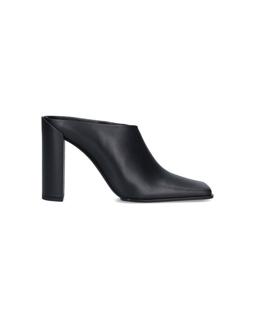Alaïa Black Mules "Square"