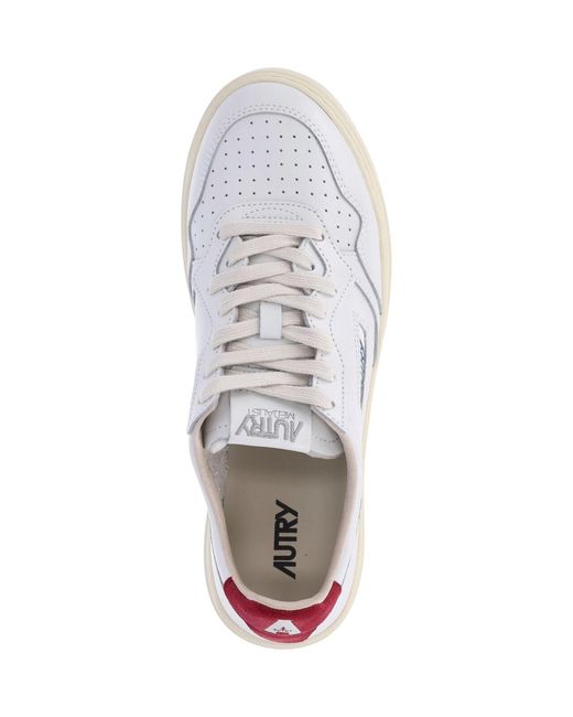 Autry White Leather Sneaker for men