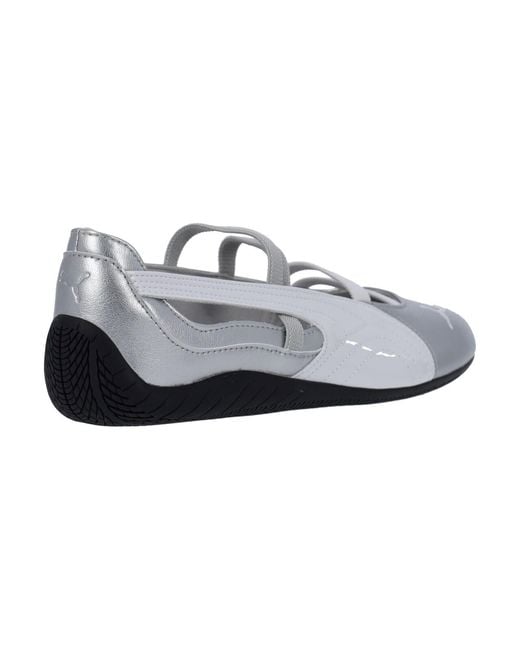 PUMA White Sneakers Upper: Leather