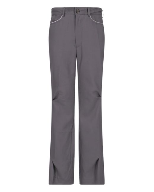 パンツ kiko kostadinov 24aw ohne k-dart trouser Kiko Kostadinov Ohne K-dart Trousers | Green | FARFETCH