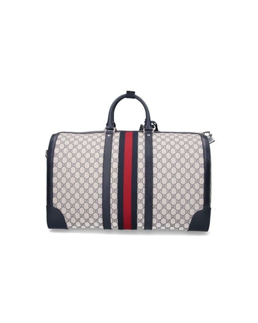 Gucci Natural "mayusus" Large Travel Bag for men