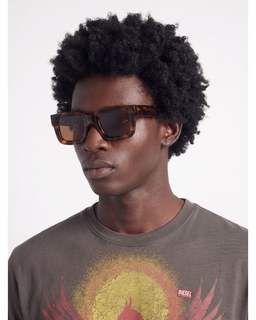 Occhiali Da Sole "Tortoise 05" di Chimi in Brown