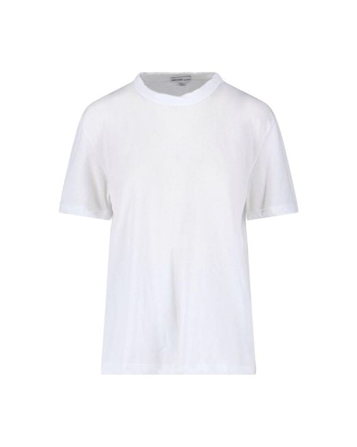 James Perse White Classic T-Shirt