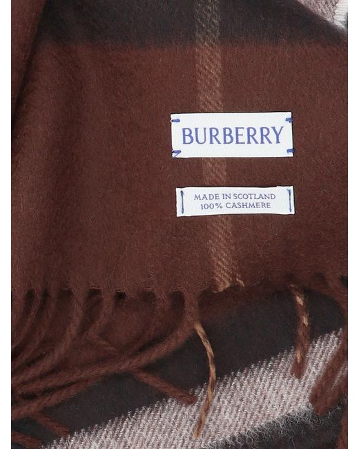 Sciarpa "Check" di Burberry in Multicolor