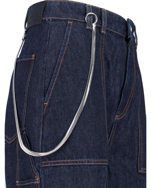 Sportmax Blue Straight Jeans