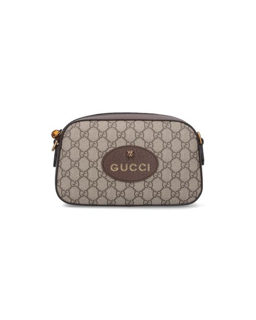 Gucci Gray "neo Vintage" Crossbody Bag for men