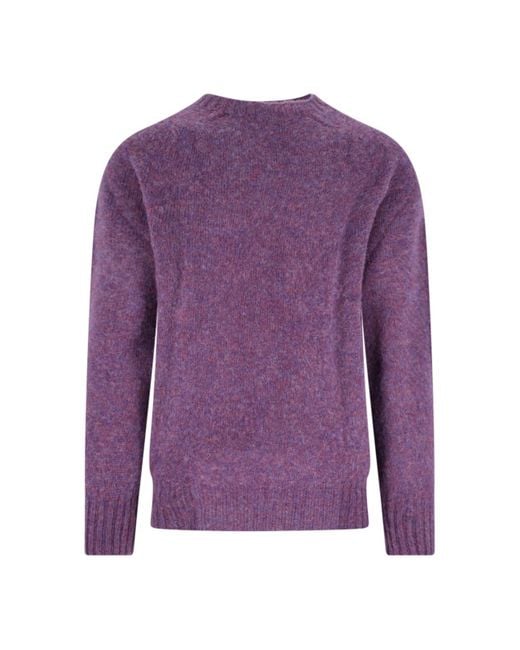 Howlin' By Morrison Purple 'Birth Of The Cool' Sweater for men