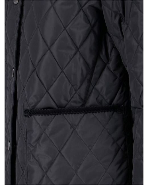 Burberry Black 100% Polyamide Jacket