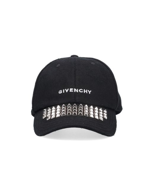 Cappello Baseball Logo di Givenchy in Black da Uomo