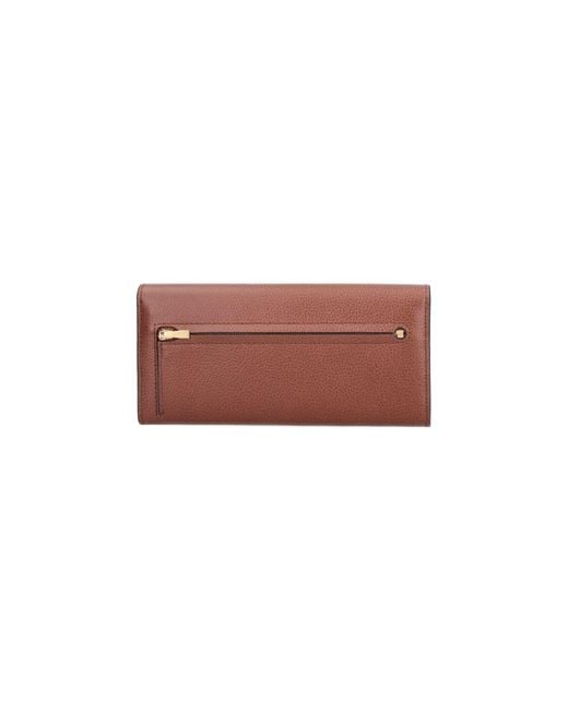 Mulberry White 100% Bovine Leather Wallet