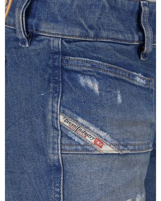 DIESEL Blue Classic Denim Jeans
