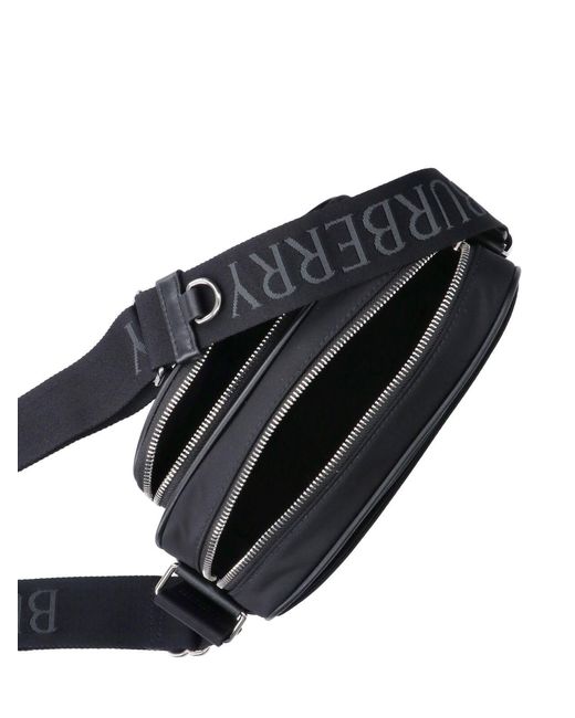 Burberry Black Shoulder Bag "Paddy" for men