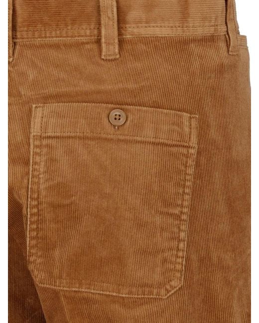 Polo Ralph Lauren Brown Bootcut Velvet Pants