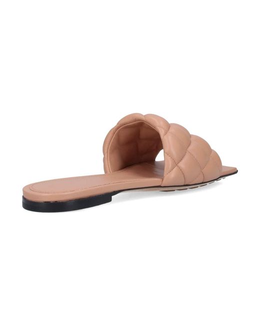 Bottega Veneta White Flat Shoes