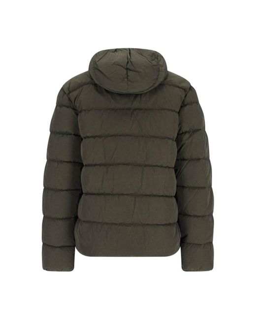 Piumino Imbotito Con Cappuccio di C P Company in Green da Uomo