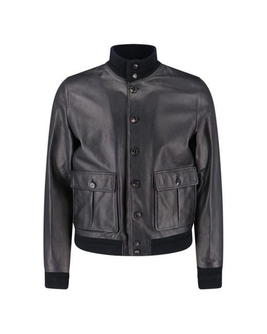 Valstar Men's Black 'Ino' Leather Jacket