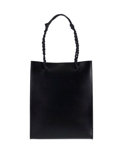 Borsa Tote "Tangle" di Jil Sander in Black