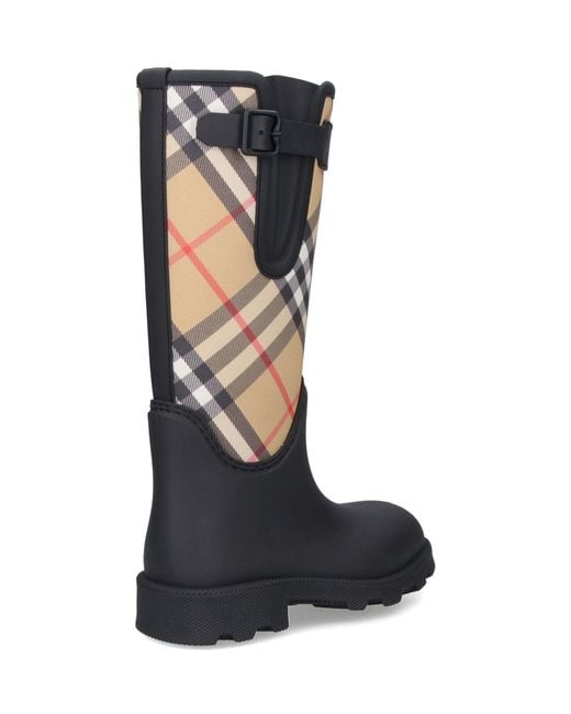 Burberry Black Chelsea Boots