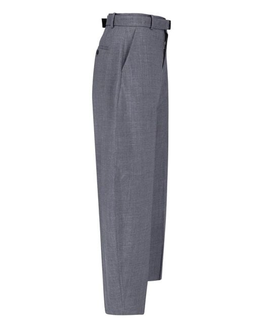 Sacai Blue Wool Pants
