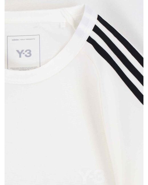 Y-3 White T-Shirts And Polos Lyocell
