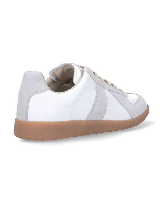 Maison Margiela White 'replica' Sneakers for men