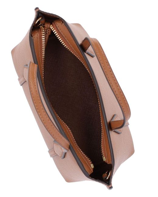 Tory Burch Brown Mini Tote Bag "Perry"