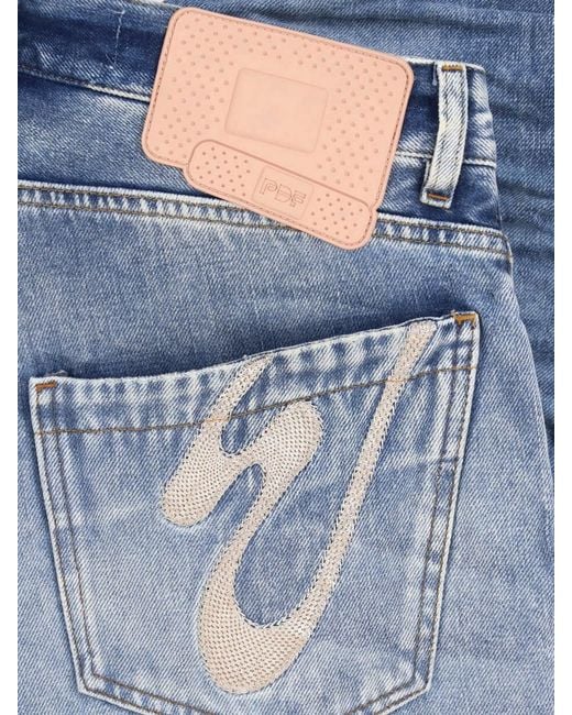 PDF Blue Wide Jeans "Rich Kid Vintage" for men