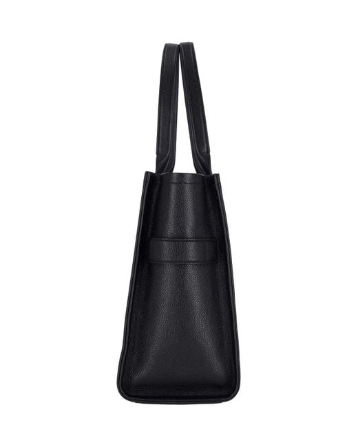 Marc Jacobs Black Large Logo Tote Bag