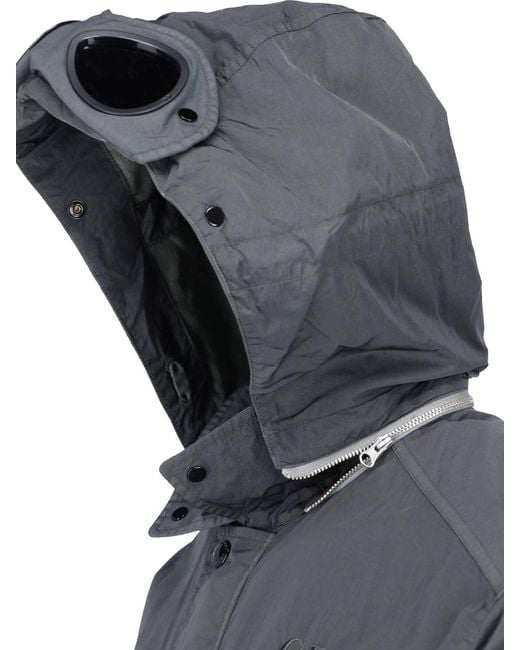 C P Company Gray C. P. Company Tech Polyamide Jacket for men