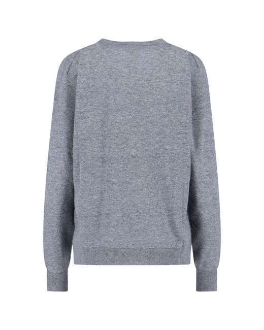 The Row Gray 'Nian' Cashmere Sweater