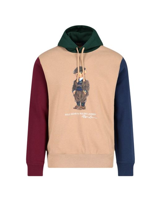 polo bear hoodie men