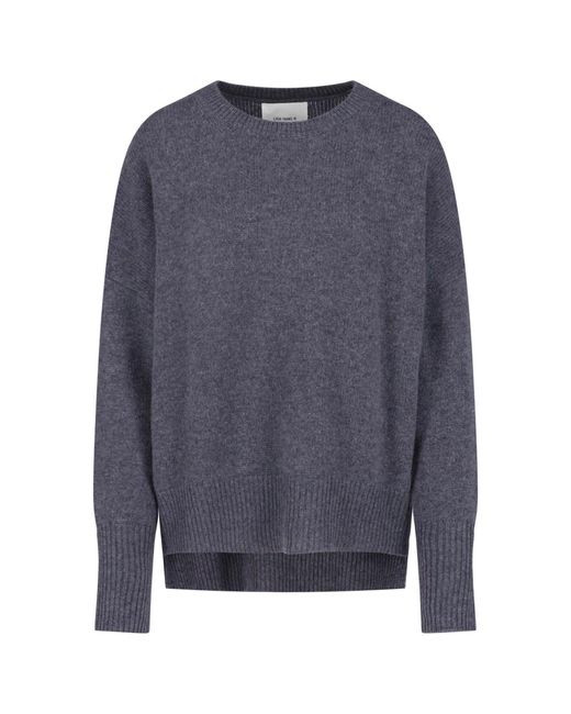 Lisa Yang Blue Cashmere Sweater
