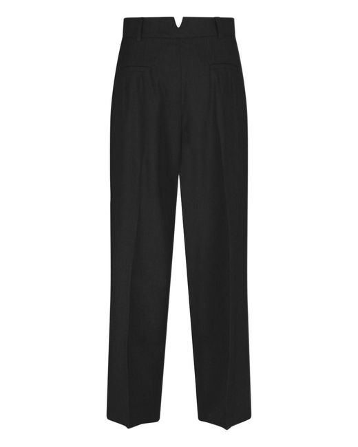 Frankie Shop Black 'Gelso' Wide Pants