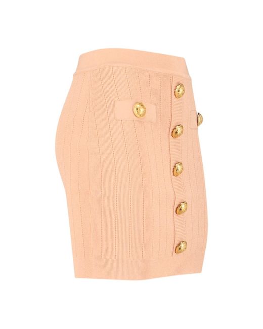 Balmain Natural Skirts Viscose