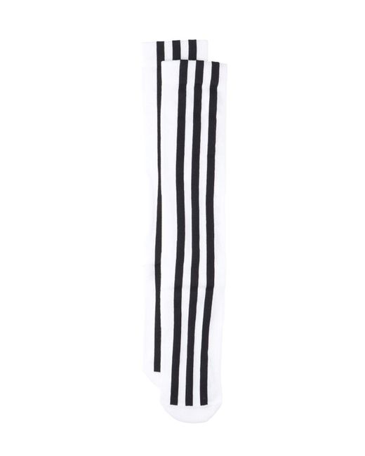 Y-3 White Striped Socks for men