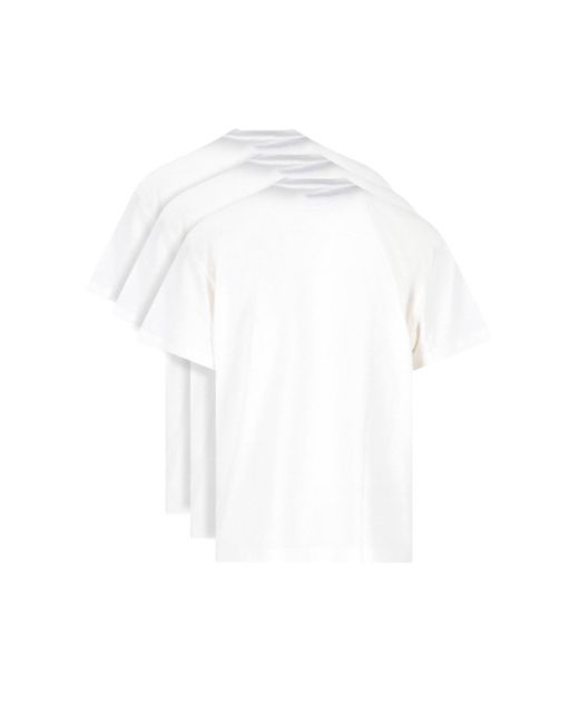 Jil Sander White Logo T-shirt Set