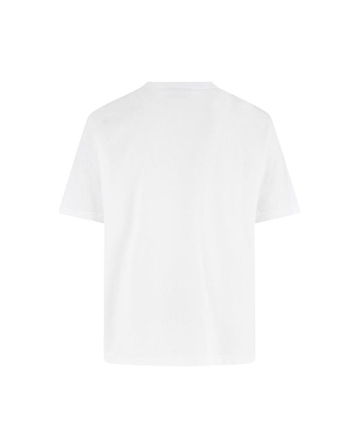 Maison Kitsuné White T-Shirt Dreaming Fox for men