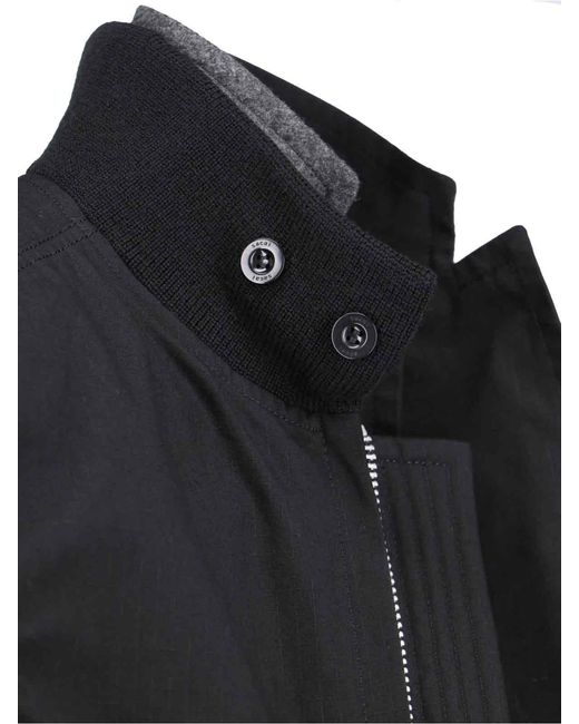 Sacai Black Jackets Cotton for men