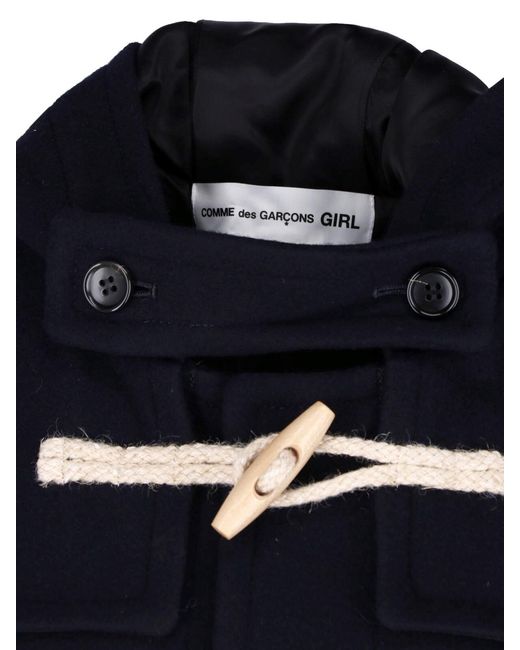Comme des Garçons Blue Duffle Coat