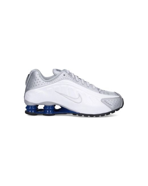 Sneakers "Shox R4" di Nike in Blue da Uomo