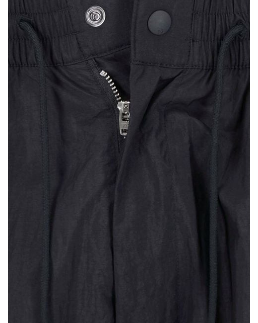 Y-3 Blue Sweatpants "Gradient 3 Stripes" for men