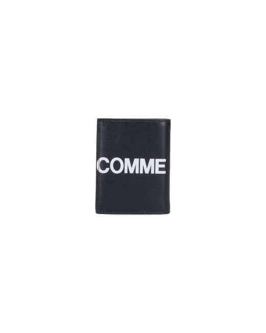 Comme des Garçons Black Bi-fold Logo Wallet