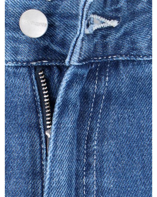 Carhartt Blue 'w' Simple Jeans