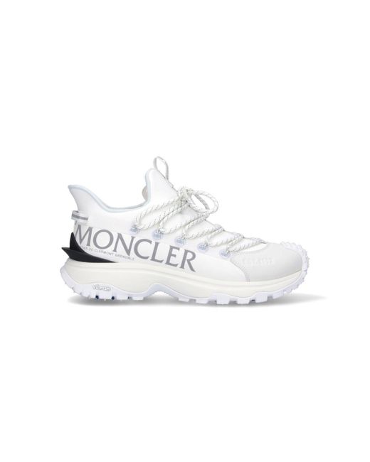 Moncler White "trailgrip Lite 2" Sneakers for men