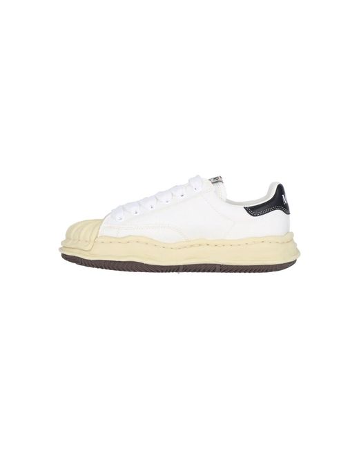 Maison Mihara Yasuhiro White Sneakers Cotton