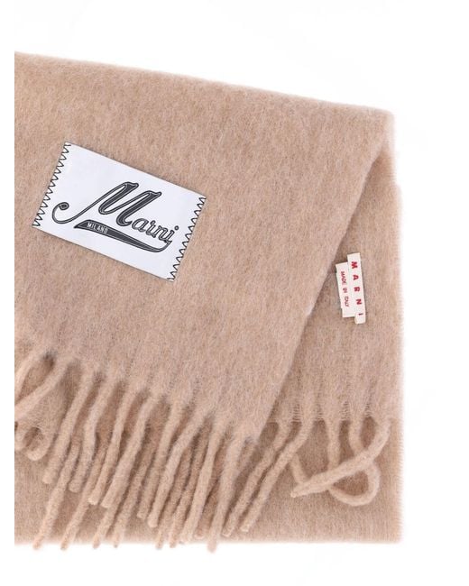 Marni Natural Alpaca-Blend Scarf